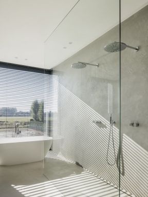 浴室布局效果图 浴缸淋浴房图片