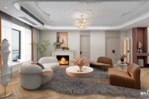 现代法式沙发