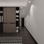 兰枫园140平米三居室现代装修案例