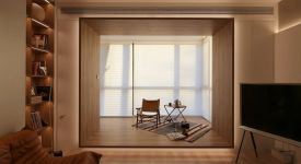 [北京今朝裝飾]113平復(fù)古風(fēng)的家，輕量家具隨心變，實現(xiàn)宅家露營、自由暢快！