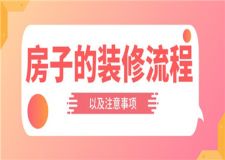 房子的裝修流程以及裝修方式介紹