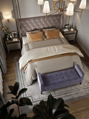 法式卧室装修风格 现代卧室装修效果图小户型