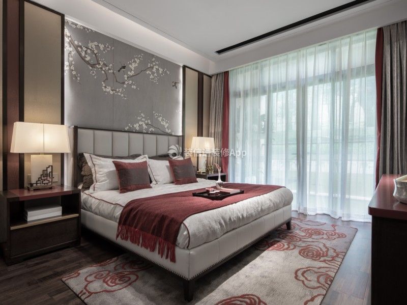 新中式现代卧室装修效果图