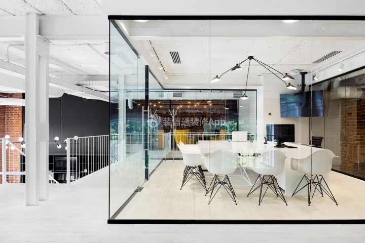 上海办公室会议室装设计效果图