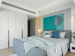 万科东湖堤白现代风格93平米三居室装修案例