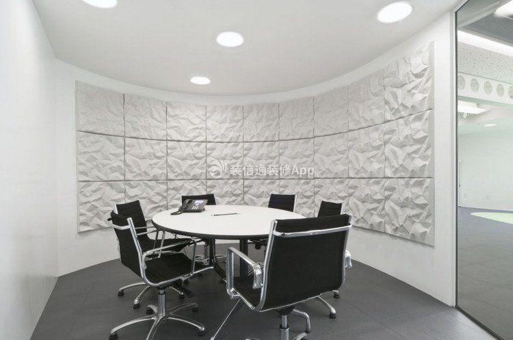 上海办公楼小型会议室装潢设计图