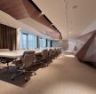 上海办公楼大型会议室装修效果图
