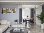 加州橘郡110平现代轻奢风格二居室装修案例