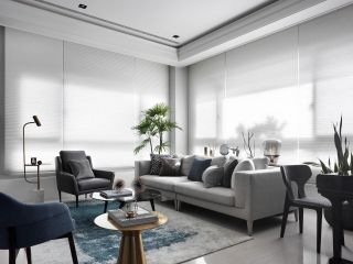 90平米现代客厅装修设计效果图