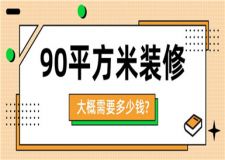 90平方米的裝修大概需要多少錢,90平方米裝修報(bào)價(jià)