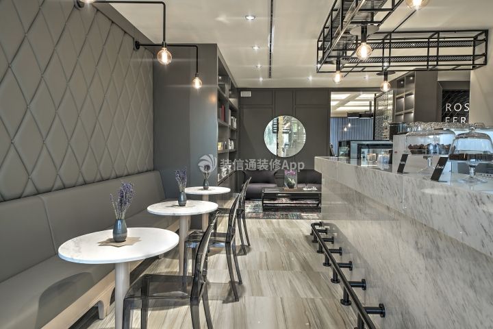 上海咖啡店店面装修装潢设计图