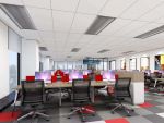 960平科技公司办公室现代风格装修案例