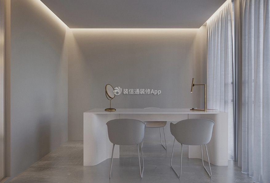上海美容院诊断室简洁装修设计效果图