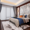 上海老洋房中式卧室装修设计效果图