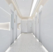 上海美容院高级现代风走廊装修设计效果图