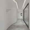 上海美容院简洁走廊装修设计效果图