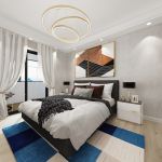 恒宾园124㎡现代三居室装修案例