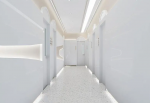 上海美容院高级现代风走廊装修设计效果图