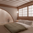 杭州度假酒店日式房间装修设计图