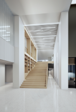 杭州办公楼楼梯设计装修效果图
