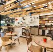 杭州图书咖啡店铺装修设计效果图