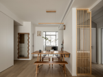 江汉人家现代简约风格110平米三居室装修案例