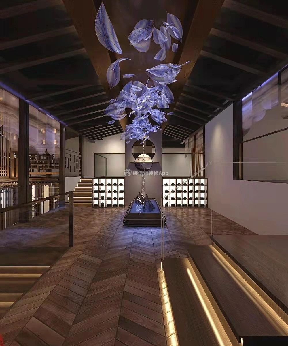 杭州餐厅大堂装潢装修设计效果图