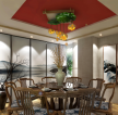 杭州餐厅包间吊顶装修装潢效果图
