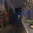 杭州餐厅创意走廊装修装潢效果图