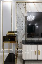 盛世江城140平美式轻奢风格三居室装修案例