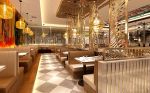 杭州360平米茶餐厅灯饰装修设计图