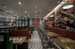 杭州360平米茶餐厅港式装修设计图