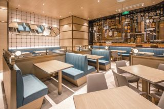 杭州360平米茶餐厅广式现代装修设计效果图