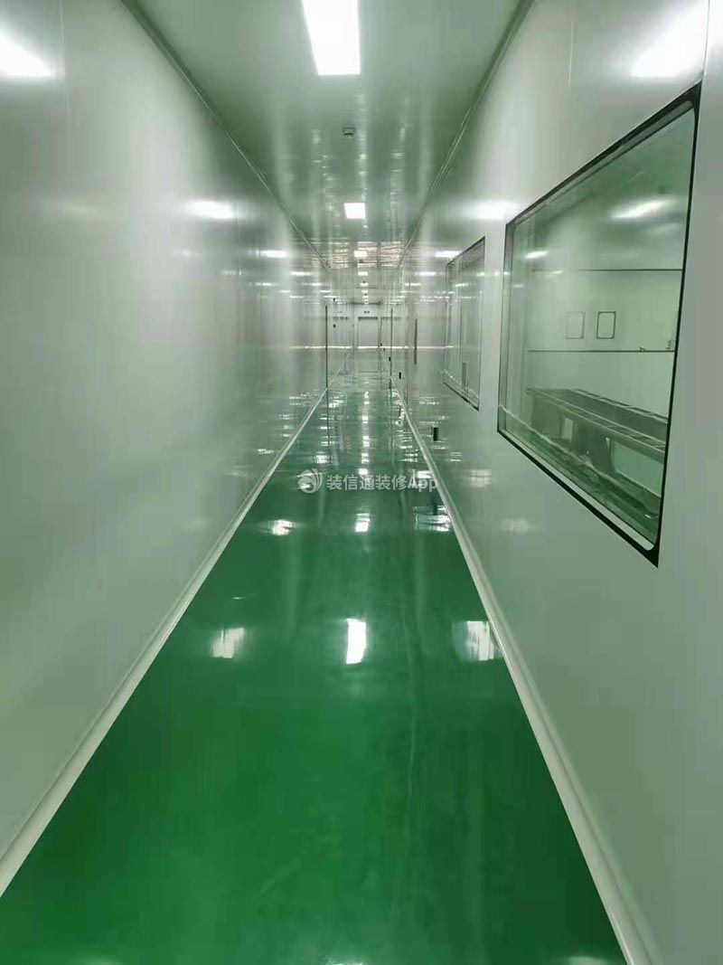 杭州厂房室内走廊装修效果图