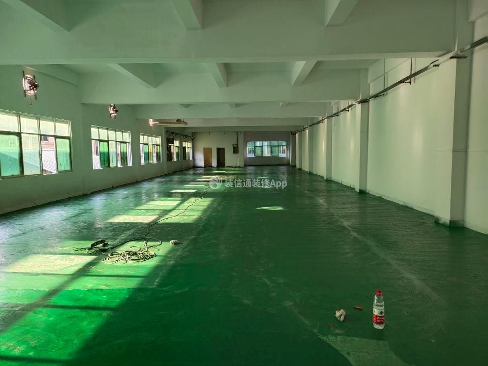 杭州厂房室内地板装修设计效果图