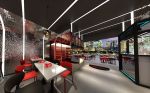 小龙虾烧烤啤酒主题餐厅320平现代风格装修设计案例