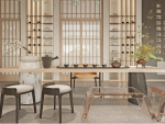 贵阳430㎡现代风格茶室装修案例