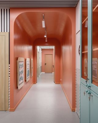 杭州实验幼儿园走廊装修设计效果图