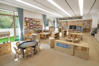 杭州幼儿园活动室装修设计效果图