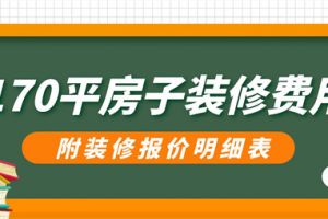 70平的房子简装多少钱