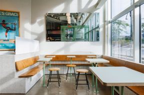 杭州咖啡厅装修效果图 杭州140平米咖啡厅装修设计