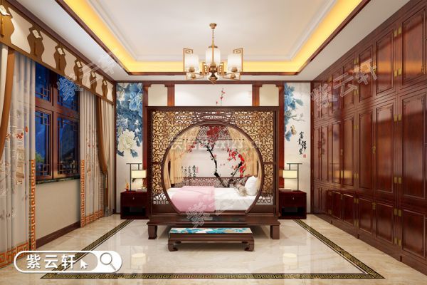 中式别墅卧室设计图