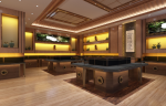 杭州160平米首饰店室内中式装修设计效果图