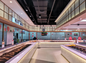 杭州超市熟食区装修设计效果图