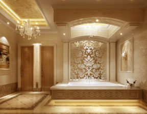 杭州1800平米洗浴中心VIP房间装修设计图
