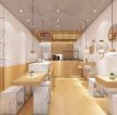 杭州小型奶茶店室内整体装潢设计效果图