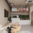 杭州奶茶店室内装修设计效果图