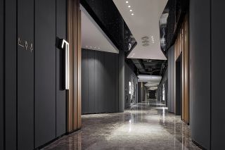 杭州电影院走廊装修设计效果图