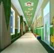 杭州早教中心室内走廊装饰设计效果图