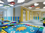 杭州早教中心室内地毯装修设计效果图